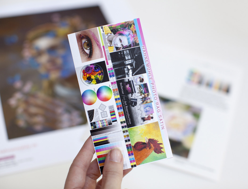Paper Sample Showcase Paper Samples - Bellevue Fine Art Reproduction